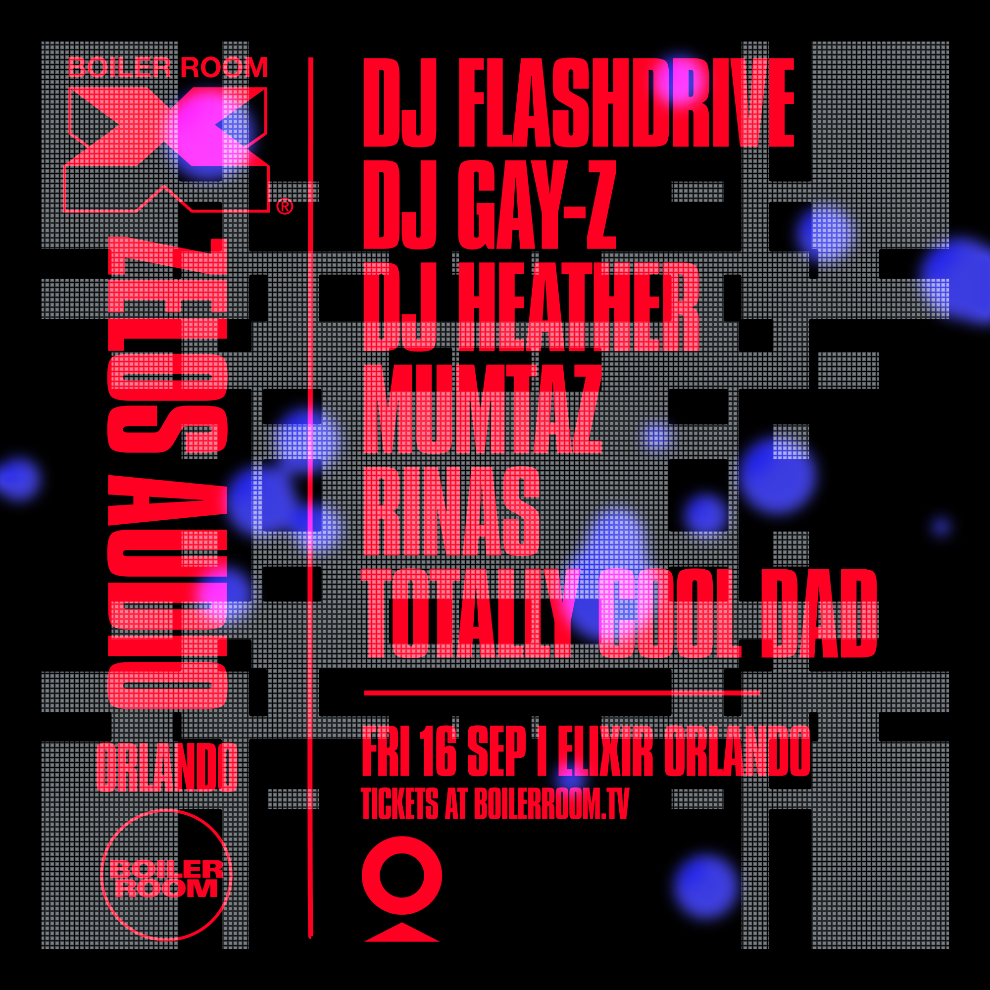 Boiler Room X Zelos Audio: Orlando flyer