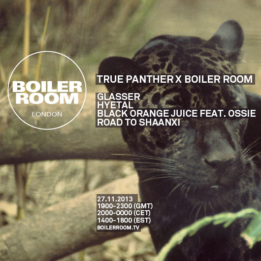 Flyer for event True Panther.