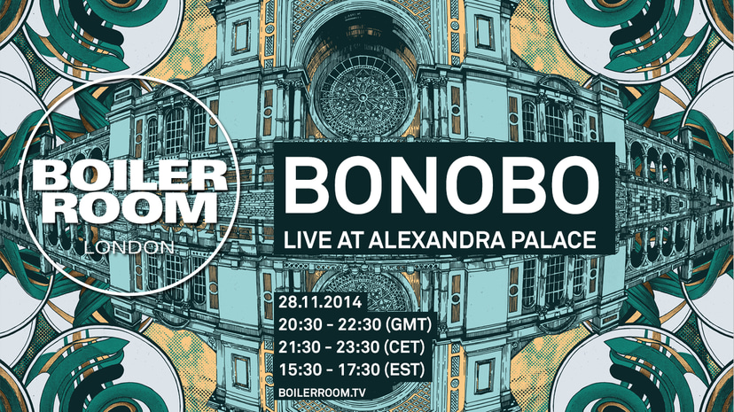 Flyer for event Bonobo.