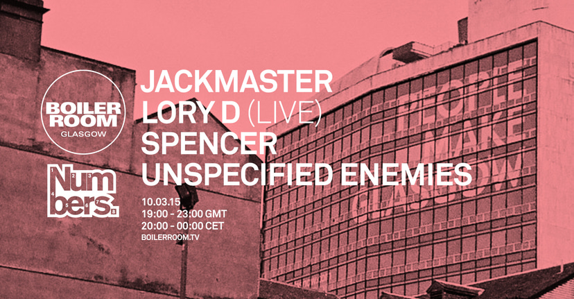 Flyer for event Numbers.