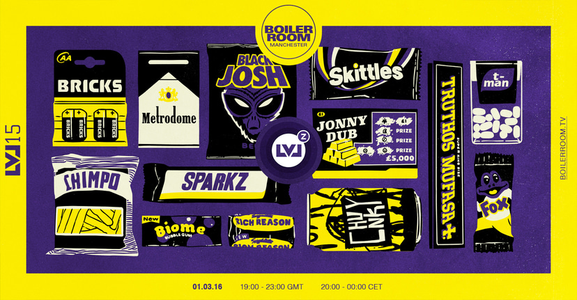 Flyer for event Manchester: LEVELZ 15.