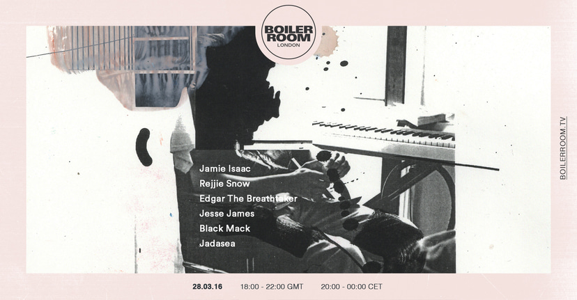 Flyer for event Jamie Isaac, Reijjie Snow, Edgar The Breathtaker, Jesse James, Black Mack, Jadasea.