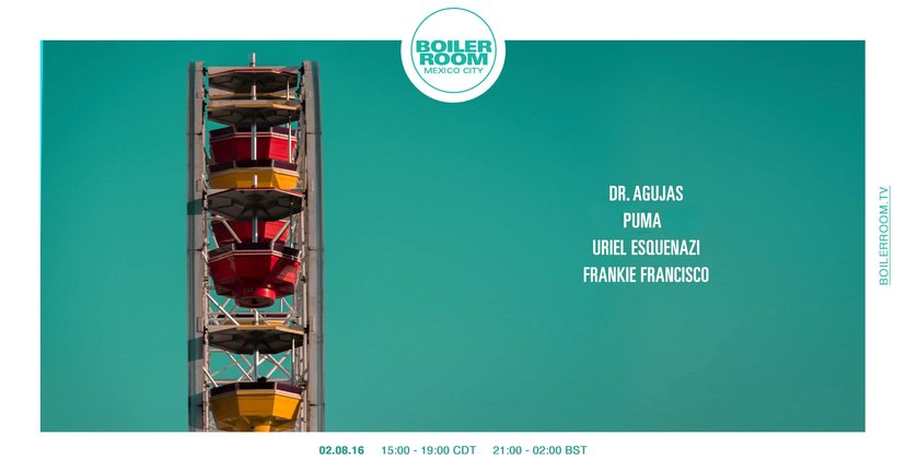 Flyer for event Mexico City: Dr. Agujas, Puma, + more.