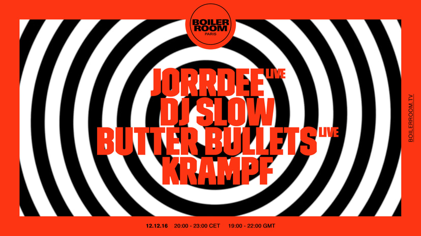 Flyer for event Boiler Room Paris: the new French rap scene.