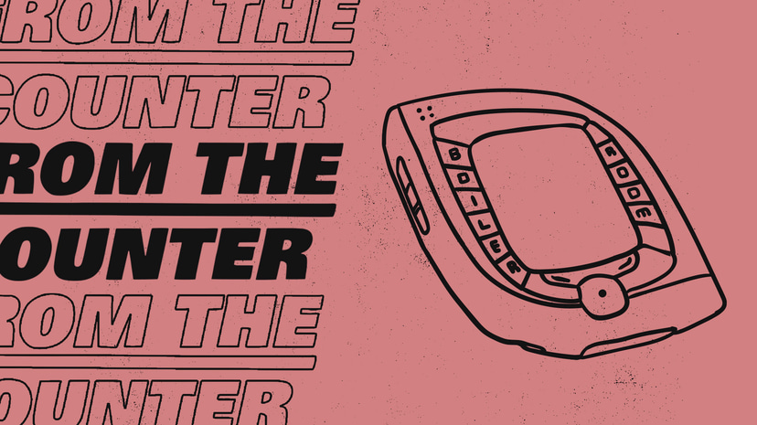 Flyer for event From The Counter: Telephones & DJ F.