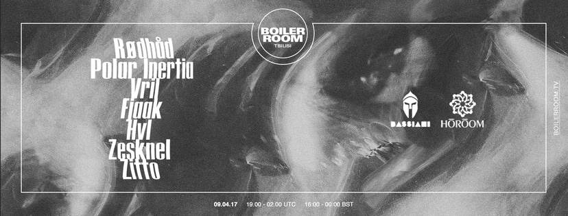 Flyer for event Tbilisi: Bassiani.