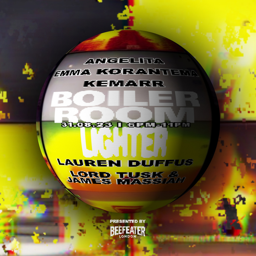 Flyer for event London: Lighter.