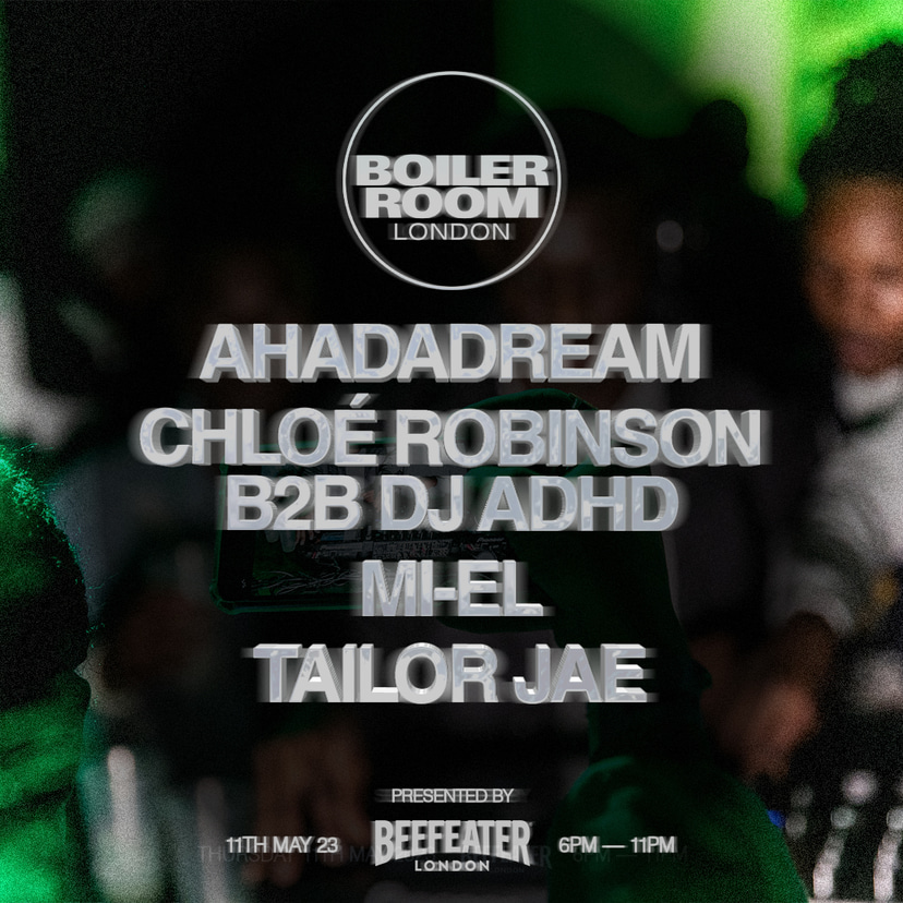 Flyer for event Boiler Room: London.